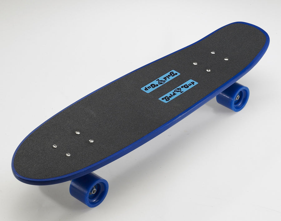 Gold Cup Snapback Blue Skateboard Complete