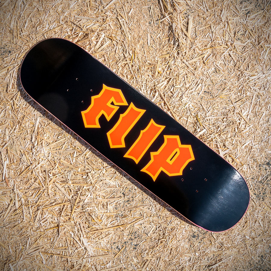 Halloween Team CANCELED Logo - Fluorescent Orange on Black 8.25"